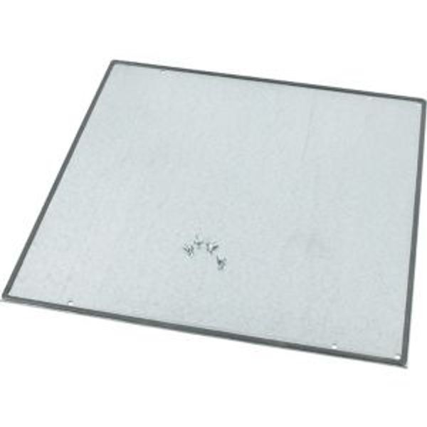 XLST5S63 Bottom-/top plate, closed,  galvanized, for WxD = 600 x 300mm, IP55 image 4