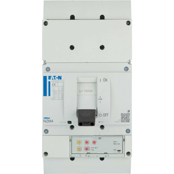NZM4 PXR20 circuit breaker, 1600A, 3p, screw terminal image 7