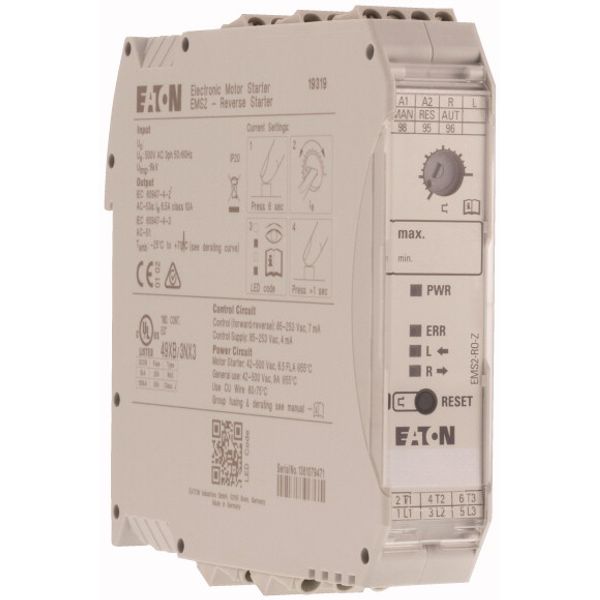 EMS2-RO-Z-9-230VAC Reversing starter, 230 V AC, 1,5 - 6,5 (AC-53a), 9 (AC-51) A, Screw terminals image 4
