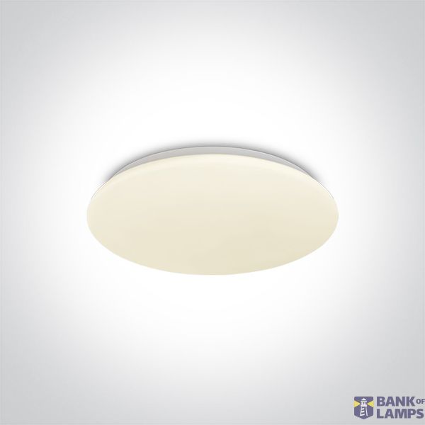 62026B/V WHITE PLAFO 24W CCTV IP20 230V image 1