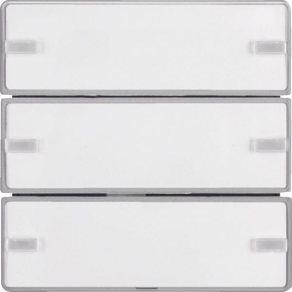 KNX pb 3g fm, lab fields, RGB LED, intern temp KNX - Q.1/Q.3/Q.7, alu image 1