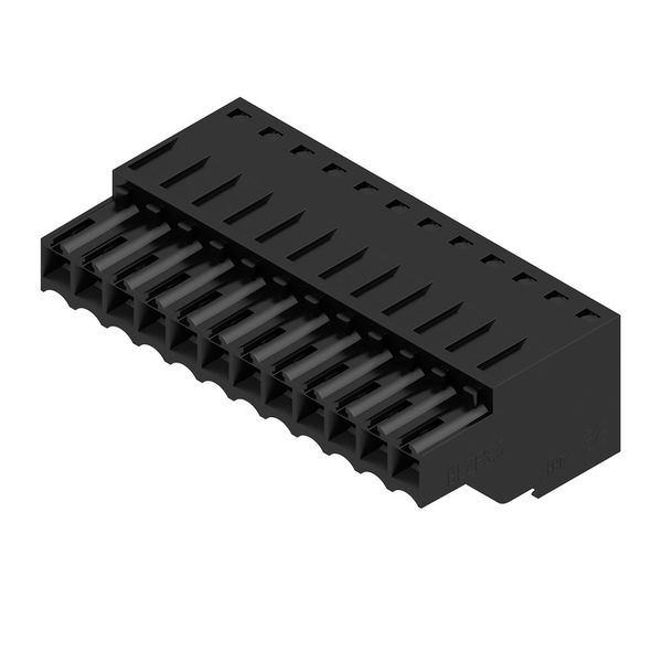 PCB plug-in connector, female plug, 3.50 mm, Number of poles: 12, 180°, Tension-clamp connection, Clamping range, max. : 1.5 mm², Box image 4