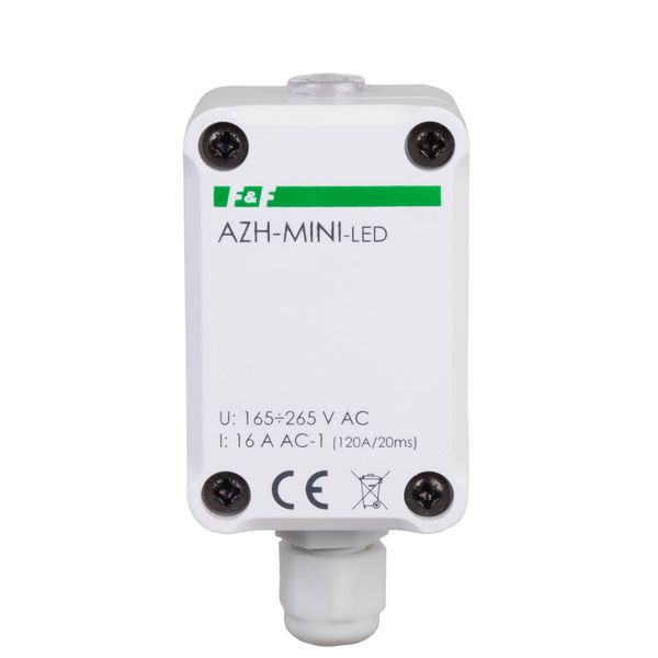 Miniature twilight switch with internal light-sensitive sensor; AZH-MINI-LED image 3