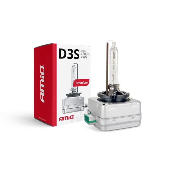 Xenon bulb D3S 4300K AMiO PREMIUM image 1