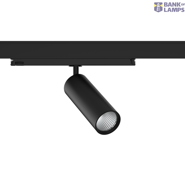 Azure 2 3-Circuit Track-mount Spot Light 24W 15° 3000K BLK DALI image 1