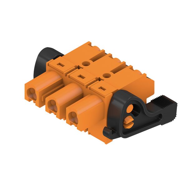 PCB plug-in connector, female plug, 7.62 mm, Number of poles: 3, 180°, PUSH IN with actuator, Clamping range, max. : 2.5 mm², Box image 2