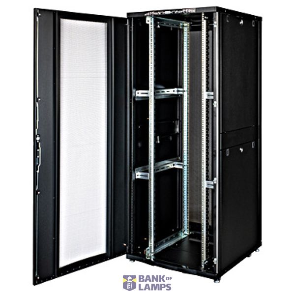 Server Encl. Freestanding 19", W600 H1954 D1000 19" 42U,IP20 image 1