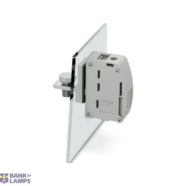 UW 95-POT-F/S GNYE - Panel feed-through terminal block image 1