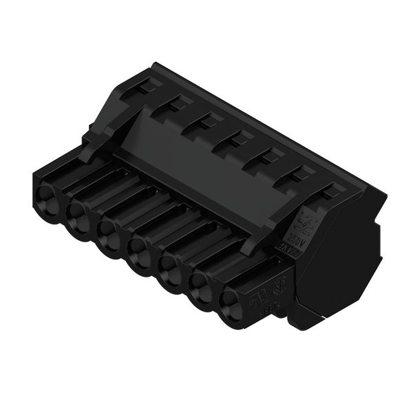 PCB plug-in connector, female plug, 5.08 mm, Number of poles: 7, 225°, Clamping yoke connection, Clamping range, max. : 4 mm², Box image 4