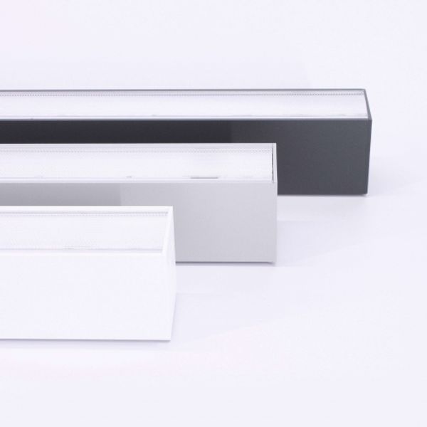 LINEAR FIXTURE QUALIS 112CM 30W 4K WHITE COVER PC MICRO image 1