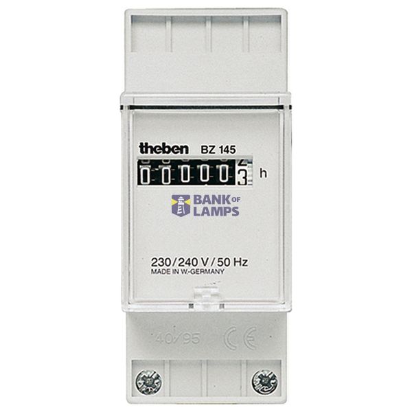 Modular operating hours counter, 2 modules image 1