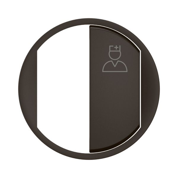 COVER FOR SANITARY CALL BUTTON CELIANE BLACK image 4