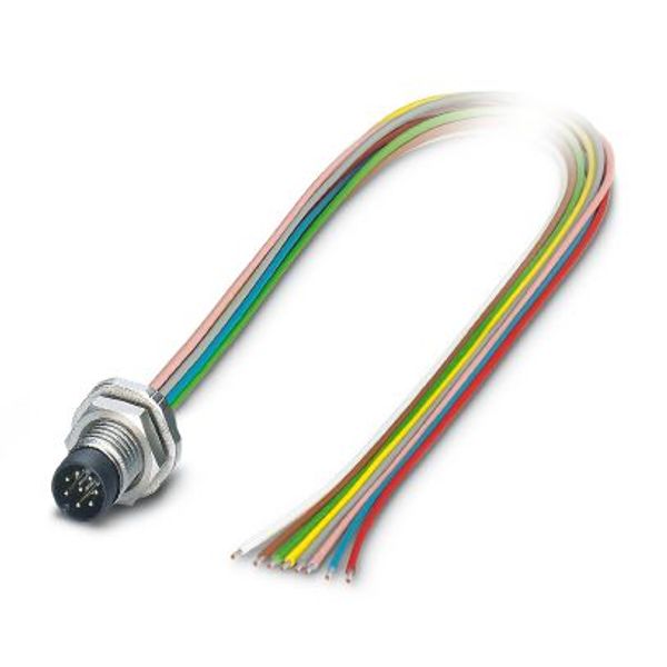 SACC-DSI-M8MS-8CON-M8/0,5 - Device connector, rear mounting image 2