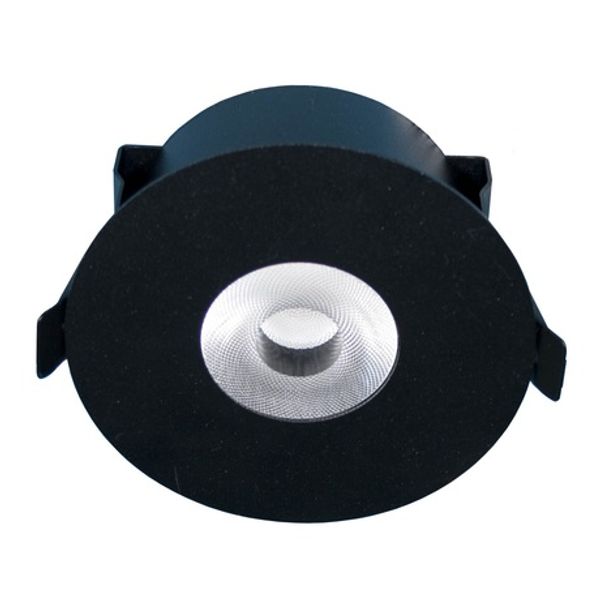 Recessed spotlight MODUS PARD1500, LED 830, wide beam 55°, black, IP40, DALI image 1