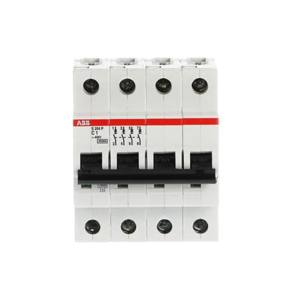 S204P-C1 Miniature Circuit Breaker - 4P - C - 1 A image 5