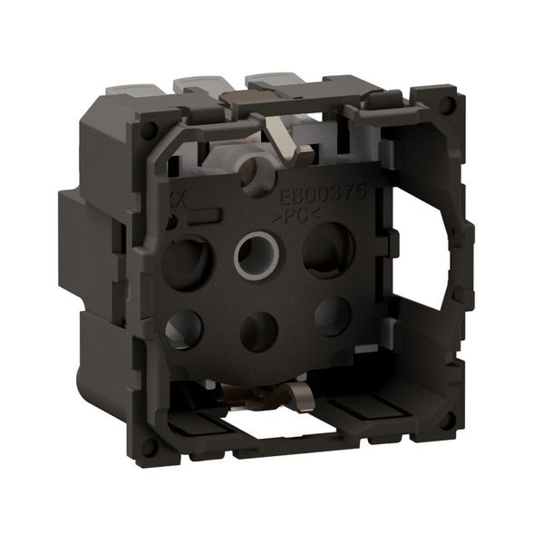 2P+E SCHUKO SOCKET OUTLET AUTOMATIC TERMINAL image 1
