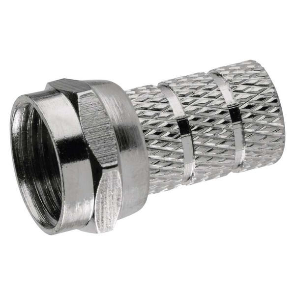F Connector M5609 Female for coax. 3C2V image 1