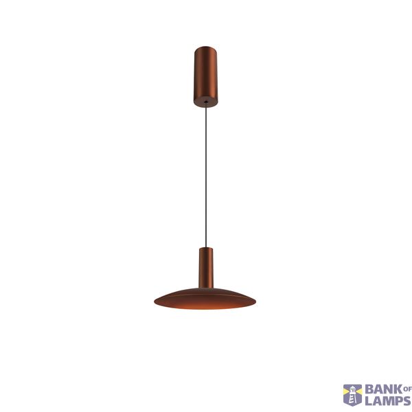 LALU®, pendant light, Led Base, Mix&Match, 150cm, 9.5W, 3000K, PHASE, bronze image 4