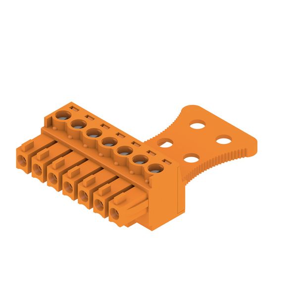 PCB plug-in connector, female plug, 3.81 mm, Number of poles: 7, 180°, Clamping yoke connection, Clamping range, max. : 1.5 mm², Box image 4