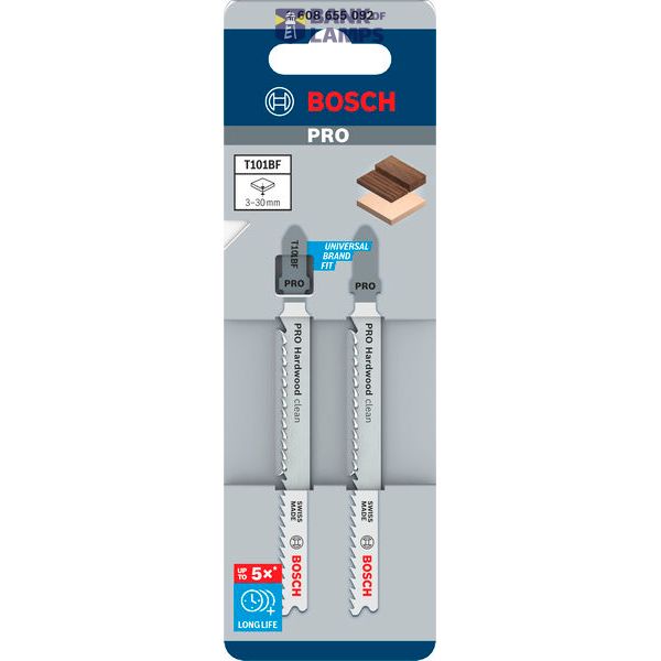 PRO Hardwood Clean T11BF Jigsaw Blade 2 pcs. image 2