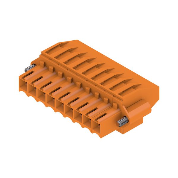 PCB plug-in connector, female plug, 3.50 mm, Number of poles: 9, 270°, Clamping yoke connection, Clamping range, max. : 1.5 mm², Box image 2