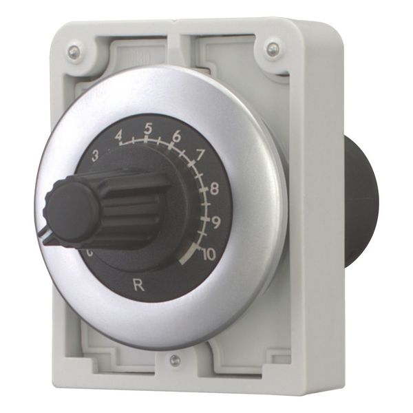 M30C-FR2K2 Potentiometer, flat front, M30, 30.5 mm, R 2.2 k„¦, P 0.5 W, Metal bezel image 12
