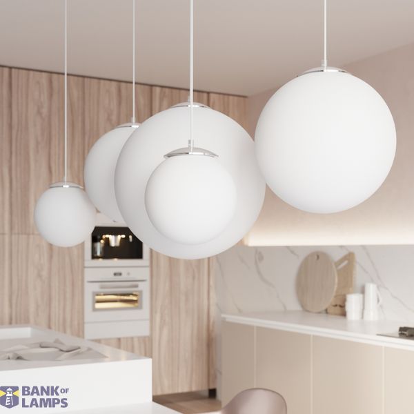 HANGING LAMP UGO 20 CHROME E27 1X60W IP20 image 9