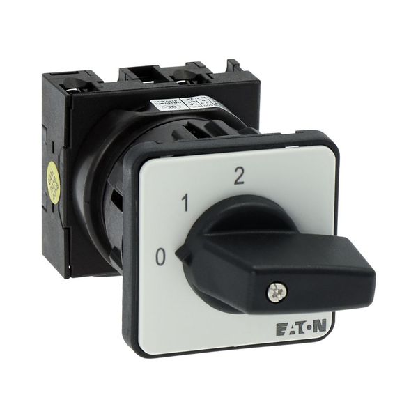 T0-1-8310/EZ Step switches, T0, 20 A, centre mounting, 1 contact unit(s), Contacts: 2, 45 °, maintained, With 0 (Off) position, 0-2, Design number 8310 image 16