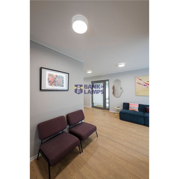 MEDO® 30, wall- and ceiling-mounted light, round, 2700/3000/4000K, 12W, trailing-edge phase, 110°, white image 5