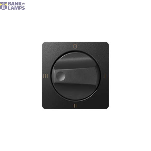 Cover for rotary switch (4 positions), Graphite image 1