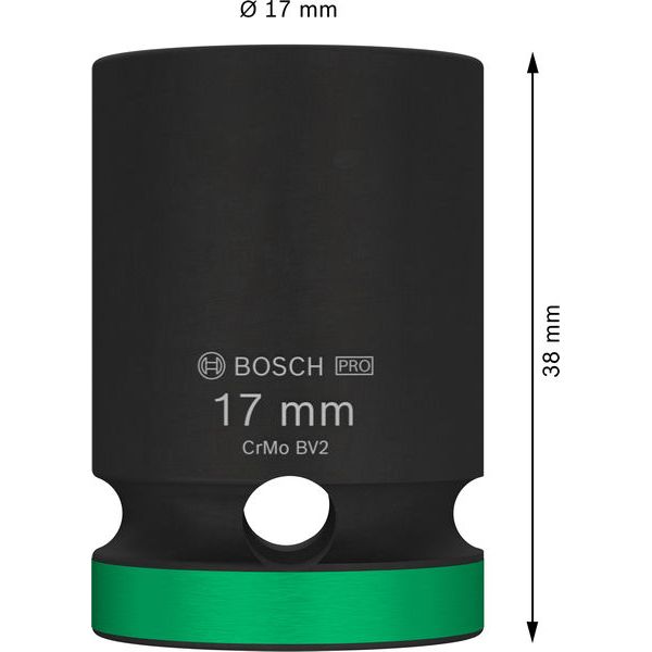 PRO Impact Socket 1/2" 17 MM Standard image 3