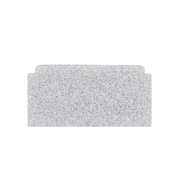 End cap for PG2 without hole, silver color, 1pc image 1
