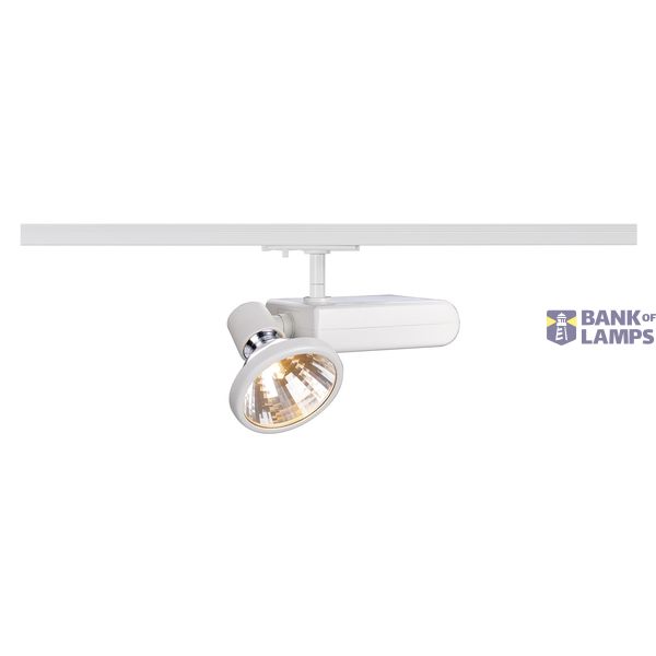 D-RECTION 35W GU6,5 Spot, incl. 1-phase adapter, white image 1