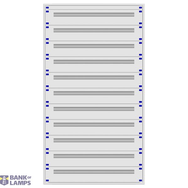 Distribution board insert KVN 60mm, 5-45K, 11-rows image 1