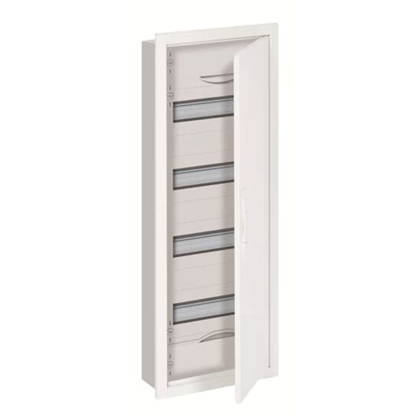 U51R4 U Compact distribution board, Flush mounting, 48 SU, Isolated (Class II), IP31, Field Width: 1, Rows: 4, 834 mm x 310 mm x 120 mm image 4