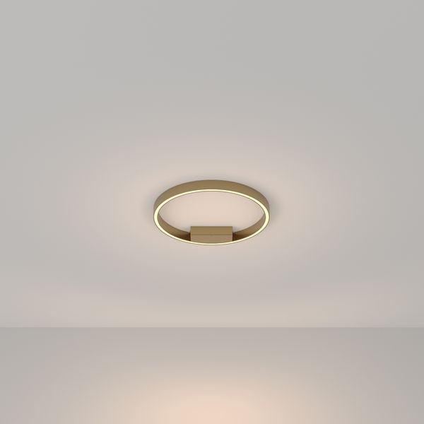 Modern Rim Ceiling lamp Brass image 1