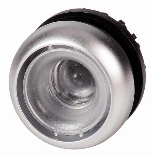 M22-D-X-GVP Pushbutton, RMQ-Titan, flush, momentary, Without button plate, Bezel: titanium image 1