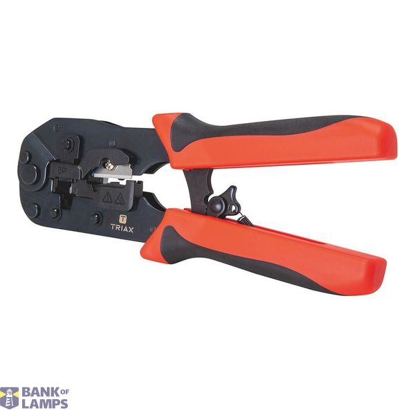 RJ45 crimp tool + cutter image 1
