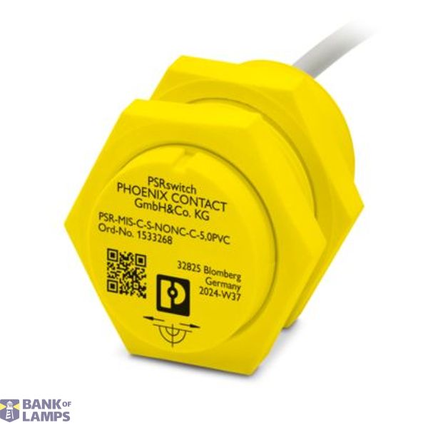 PSR-MIS-C-S-NONC-C-5,0PVC - Safety switch sensor image 1