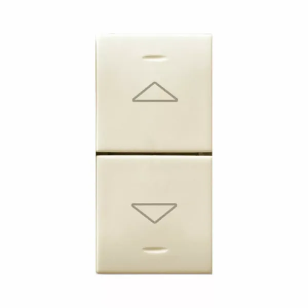 TWO HALF BUTTONS WITH ARROWS FOR IOT ROLLING SHUTTER CLASS 1 MOD. S44 image 1