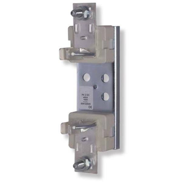 PK00 160A 1000V DC fuse base image 1