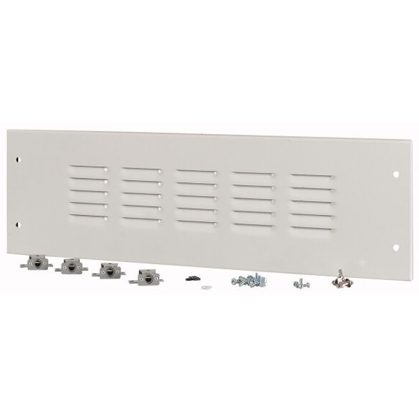 XTSZCSV4-H250W800 Section wide cover, HxW=250x800mm, IP42, grey image 1