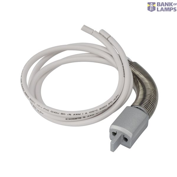 APOLLO feed-in, silver grey, max. 25A, with 60cm cable image 1
