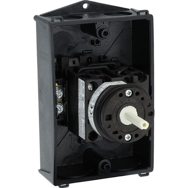 T0-4-8410/I1 Star-delta switches, T0, 20 A, surface mounting, 4 contact unit(s), Contacts: 8, 60 °, maintained, With 0 (Off) position, 0-Y-D, Design number 8410 image 25