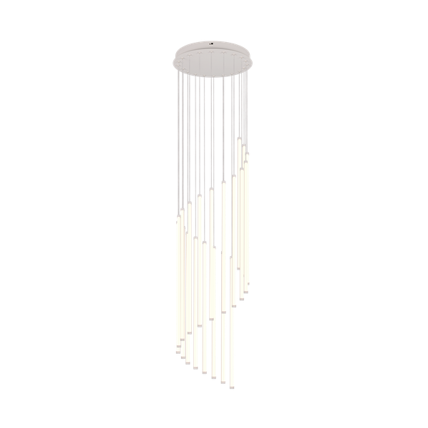 Baxter LED pendant warm grey image 1