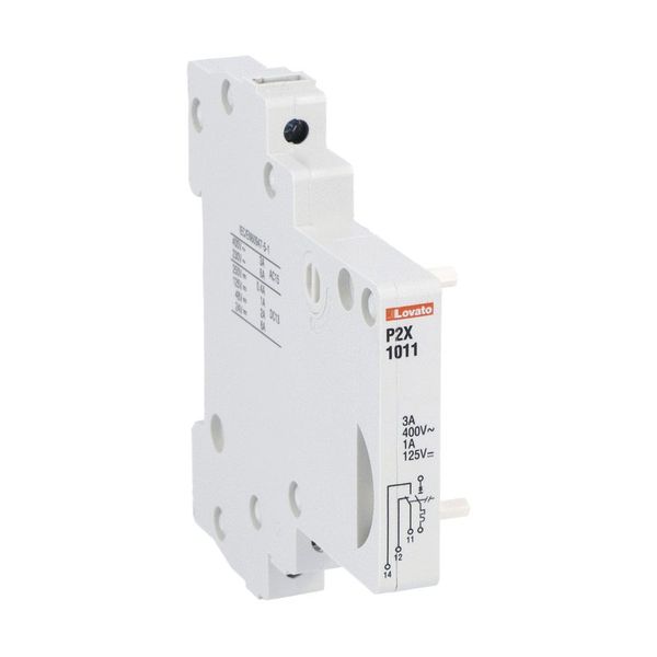 Auxiliary contact, side mount, 1 changeover image 1