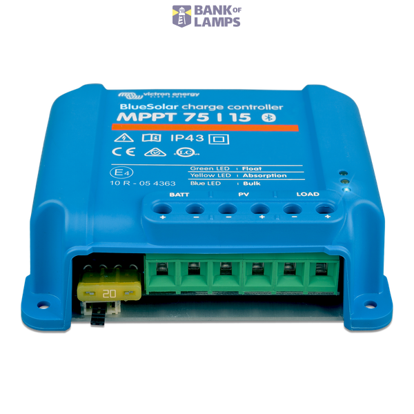 Victron Energy Solar charge controllers BlueSolar MPPT 75/15 Retail image 1
