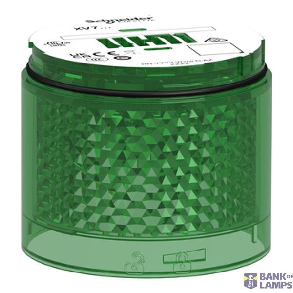 Flashing Green Colored lens image 2
