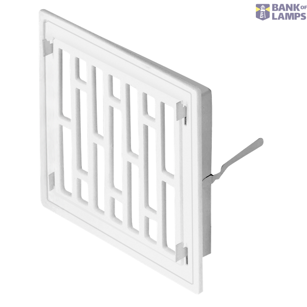 metal frame grille / plastic front image 1