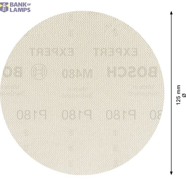 EXPERT M48 Sanding Net for Random Orbital Sanders 125 mm, G 18 5-pc image 2